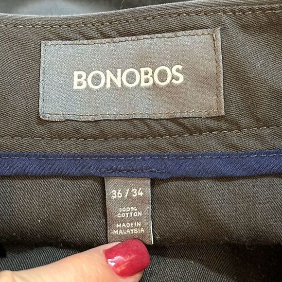 Bonobos Weekday Warrior Dress Pants Friday Gray Straight Fit size 36/34 - Picture 5 of 9